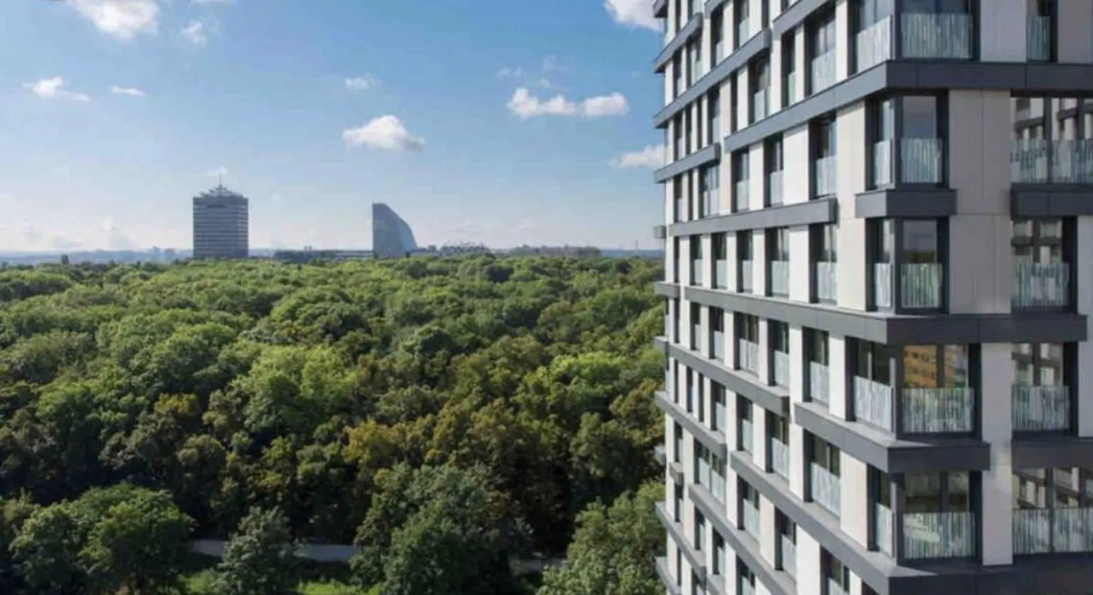 Apartment Residence Garden Tower - Parking Prague